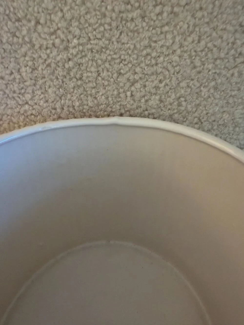Fluted Ceramic Round Planter Pot
